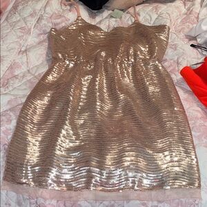 Sparkling Gold dress